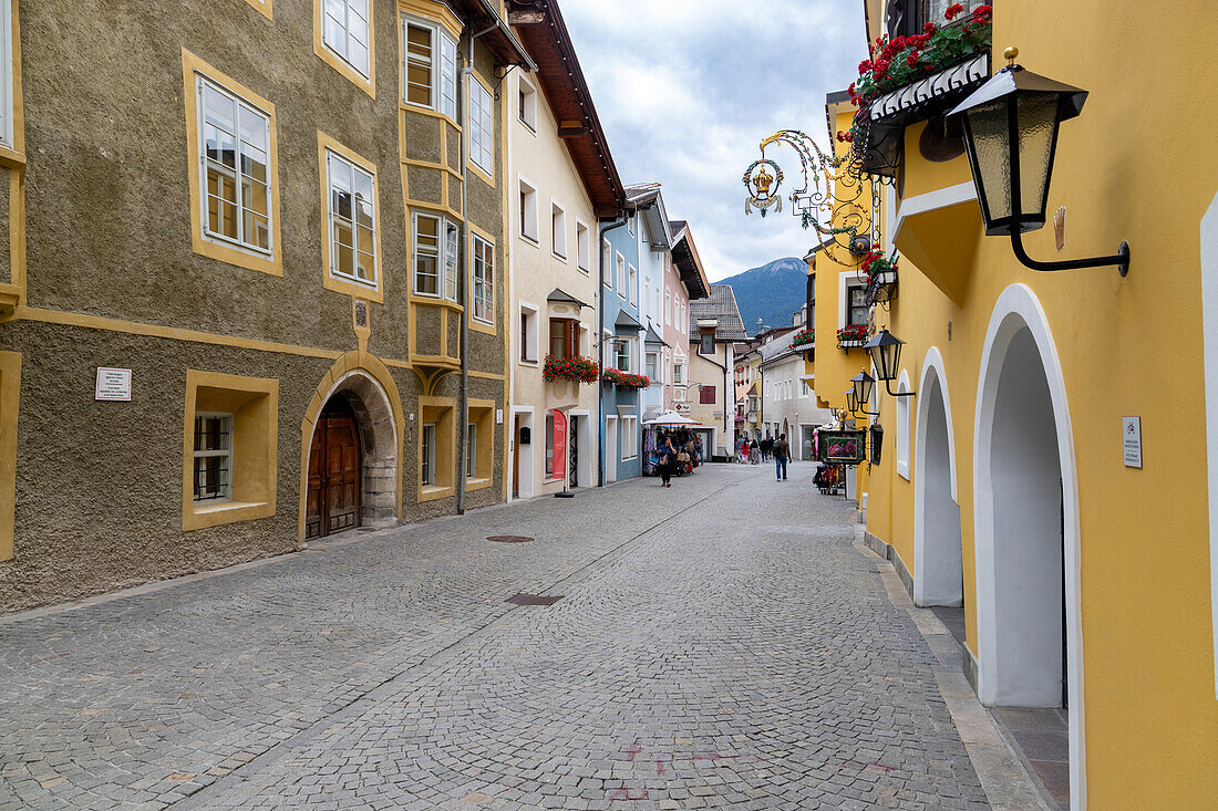 Das historische Zentrum von Sterzing, Sudtirol (Südtirol) (Provinz Bozen), Italien, Europa