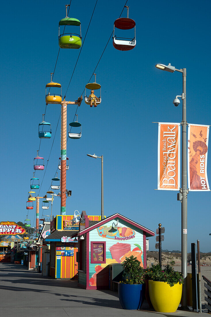 Boardwalk, Santa Cruz Beach, California, United States of America, North America\n