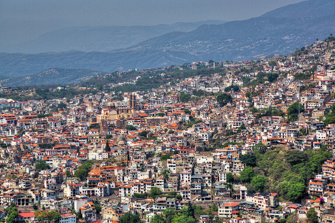 Überblick, Taxco, Guerrero, Mexiko, Nordamerika