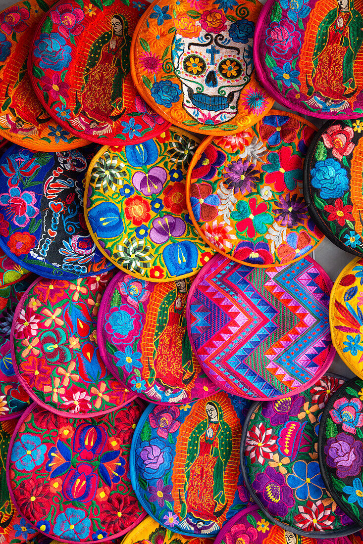 Handicrafts for sale, Artisan Market, Mexico City, Mexico, North America\n