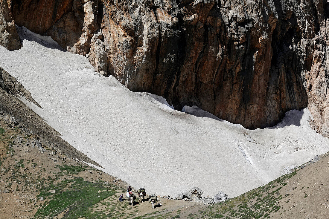 Das abgelegene und spektakuläre Fann-Gebirge, Teil der westlichen Pamir-Allee, Tadschikistan, Zentralasien, Asien