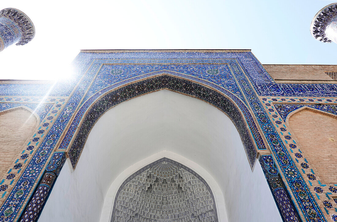 Die weltberühmte islamische Architektur von Samarkand, UNESCO-Weltkulturerbe, Usbekistan, Zentralasien, Asien CHECK