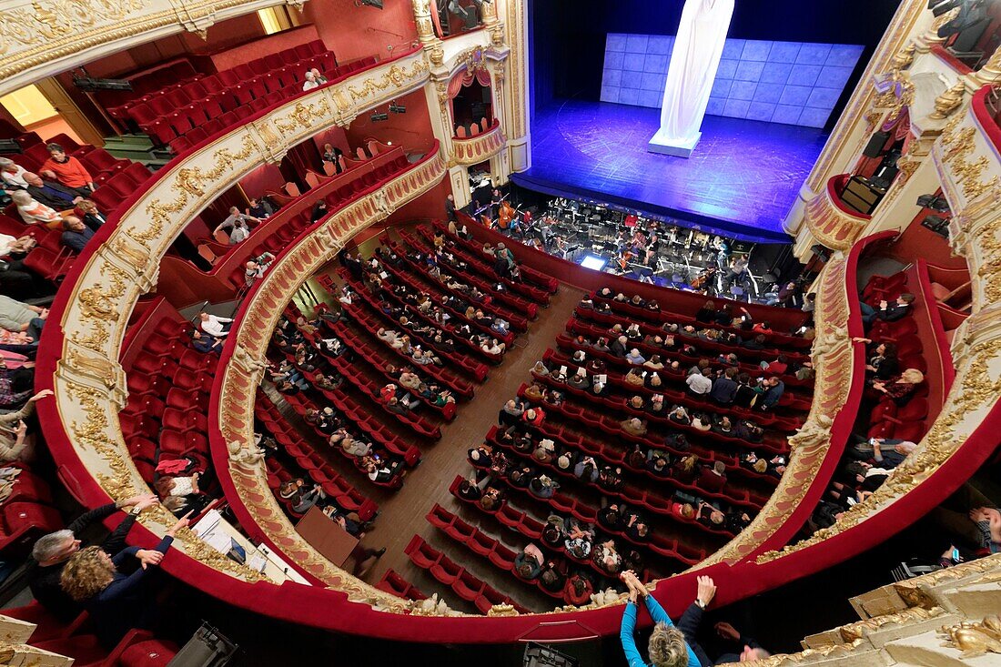 Frankreich, Bas Rhin, Straßburg, Altstadt, die zum Weltkulturerbe der UNESCO gehört, Opernhaus
