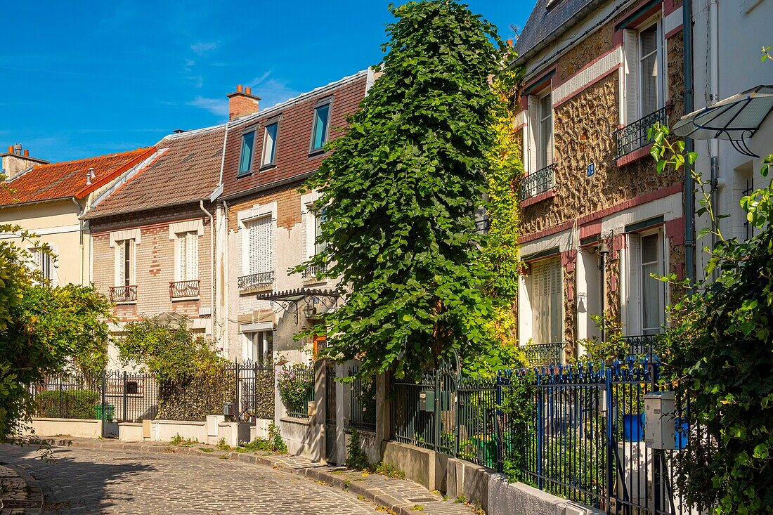 France, Paris, Porte de Bagnolet, the Countryside in Paris\n