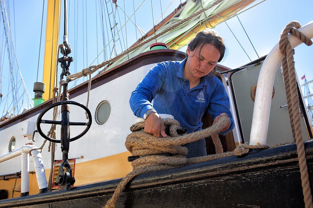 France, Finistère, Brest, SWAENSBORGH Netherlands Brest International Maritime Festival 2016\n