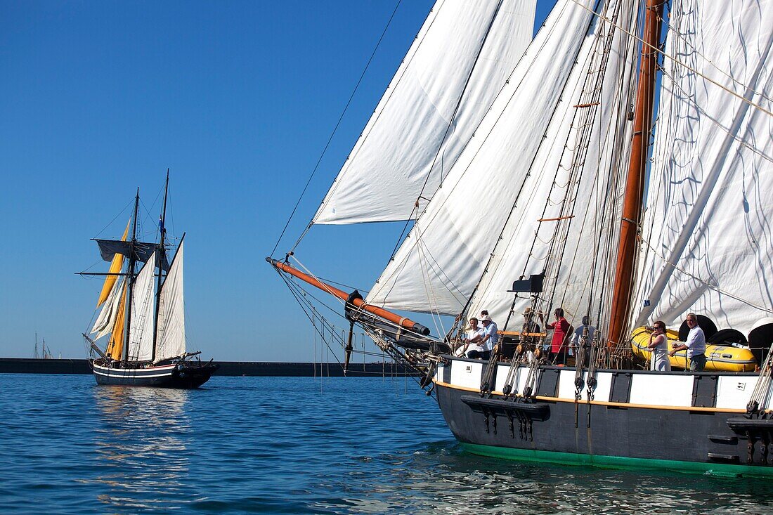 France, Finistère, Brest, LA RECOUVRANCE STAR OF FRANCE France Brest International Maritime Festival 2016\n