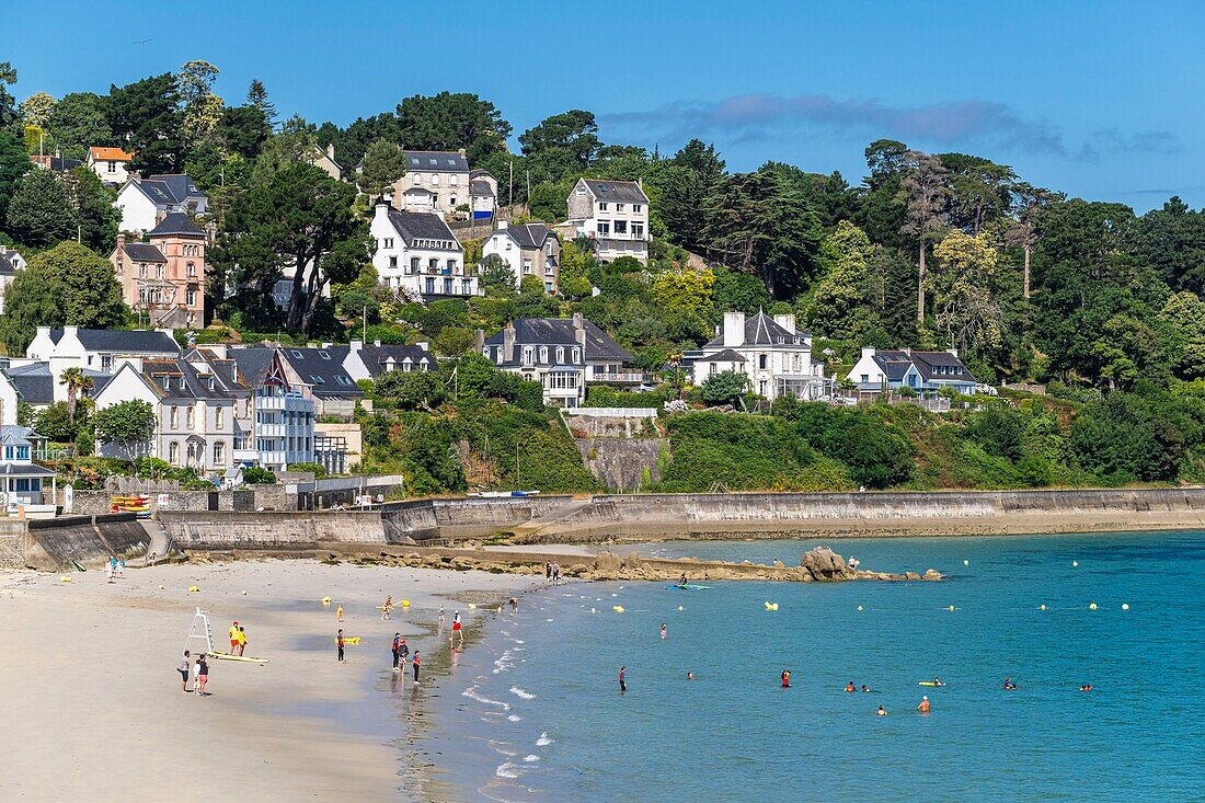 Frankreich, Finistere, Douarnenez, Strand der Sables Blancs