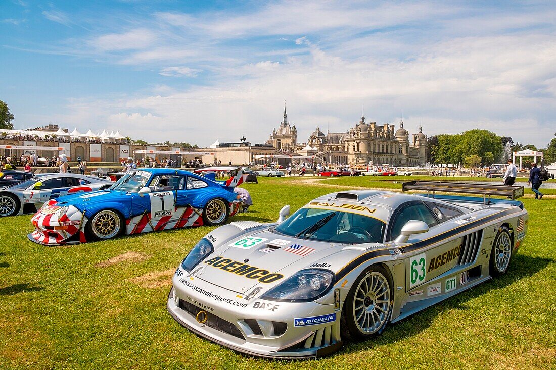 France, Oise, Chantilly, Chateau de Chantilly, 5th edition of Chantilly Arts & Elegance Richard Mille, a day devoted to vintage and collections cars\n