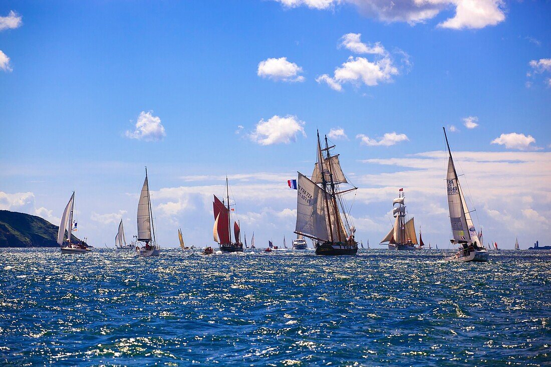 France, Finistère, Brest, LA RECOUVRANCE France Brest International Maritime Festival 2016\n