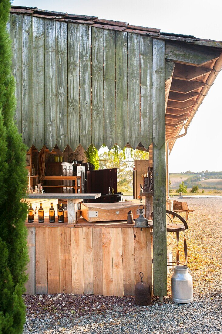 France, Haute-Garonne, Loubens-Lauragais, story :  Charming and autantic 16th century farmhouse \n