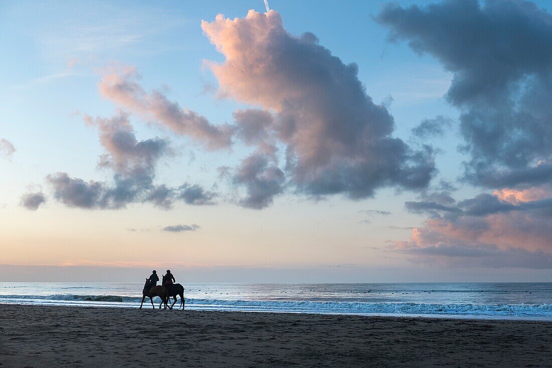 France, Calvados, Benerville sur Mer, Benerville Beach\n