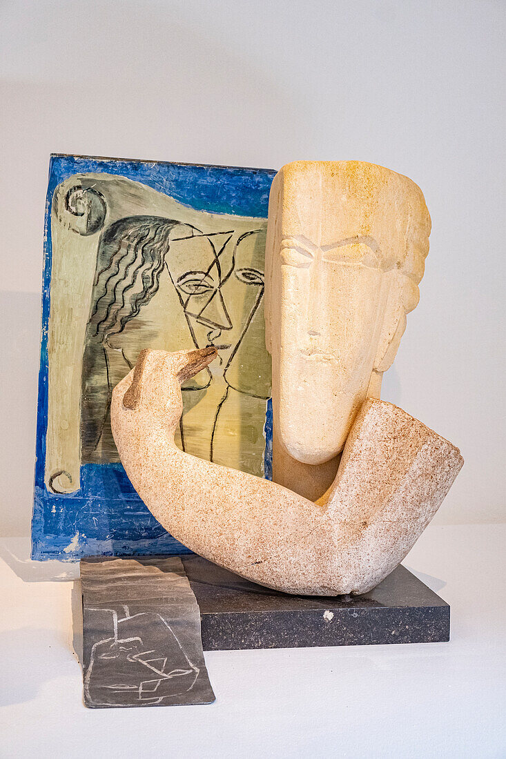 Frankreich, Paris, Zadkine-Museum, untergebracht im Atelierhaus, das Ossip Zadkine von 1928 bis 1967 bewohnte