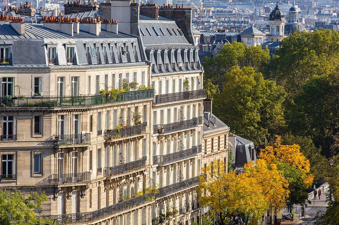 Frankreich, Paris, 4. Arrondissement, Gebäude