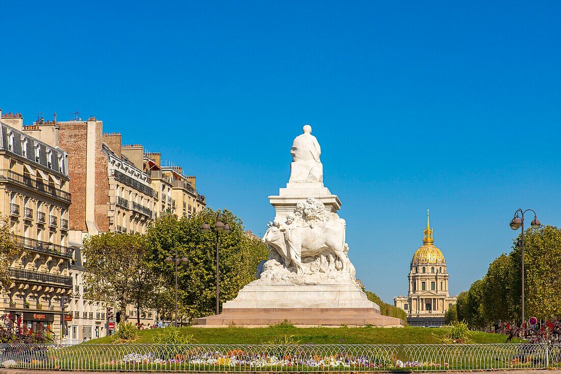 France, Paris, place de Breteuil\n