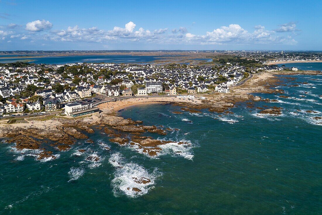 France, Loire Atlantique, Le Croisic, the wild coast, Port Lin\n