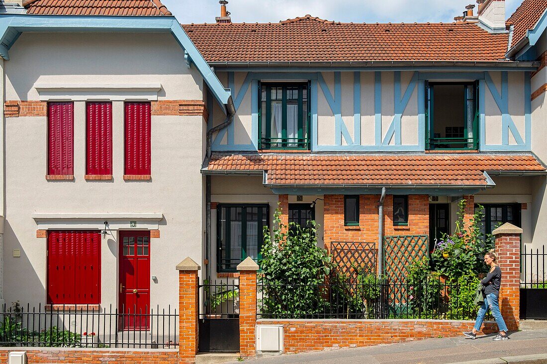 Frankreich, Paris, 13. Arrondissement, Stadtteil Petite Alsace