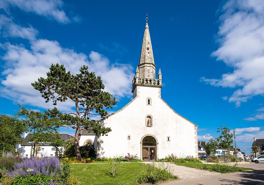 France, Finistere, Clohars-Carnoet, Notre-Dame de Trogwall church\n