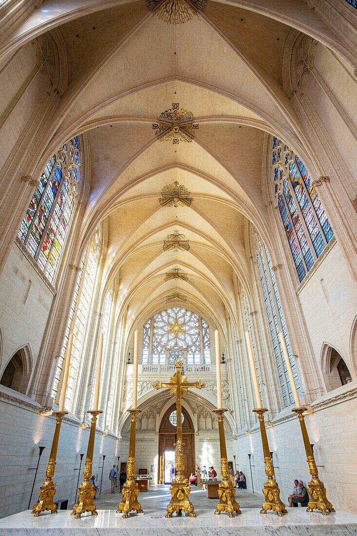 Frankreich, Val de Marne, Vincennes, das Schloss, die Sainte Chapelle