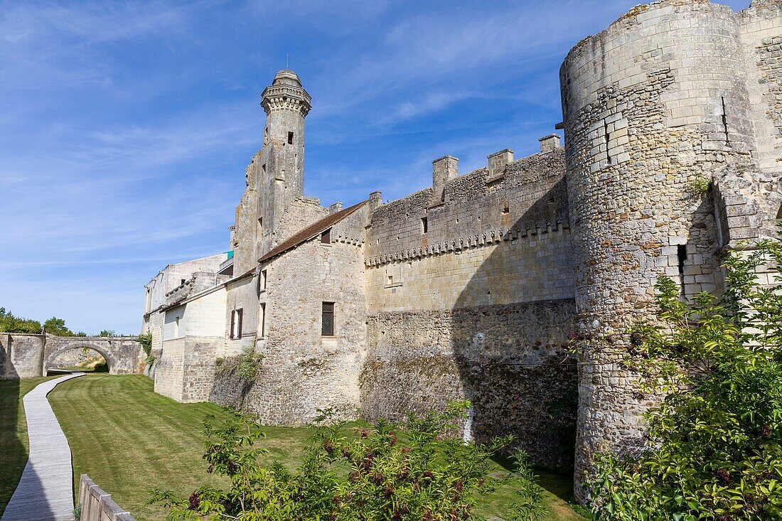 France, Indre et Loire, Le Grand Pressigny, Grand Pressigny castle, Museum of the Prehistory of Grand Pressigny\n