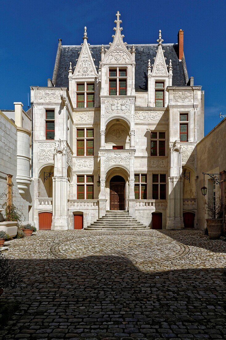Frankreich, Indre et Loire, Tours, Loiretal, von der UNESCO zum Weltkulturerbe erklärt, Hotel Gouin, Renaissance-Hotel aus dem 15.