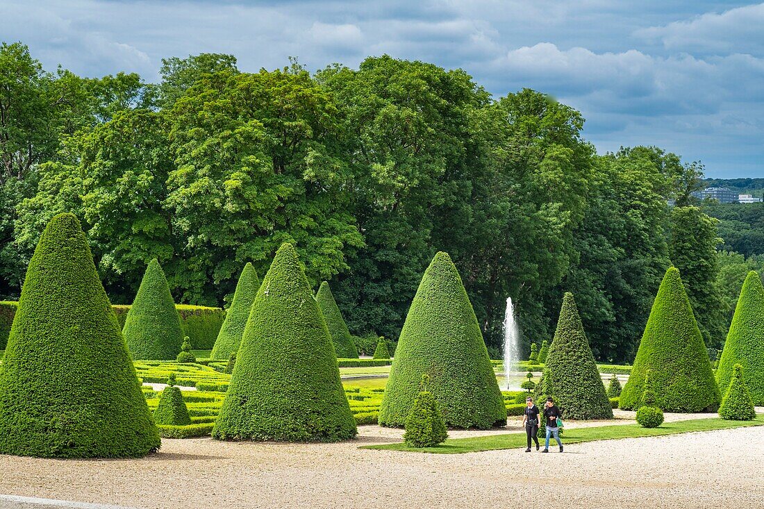 Frankreich, Hauts-de-Seine, Sceaux, Parc de Sceaux, entworfen von Andre Le Notre am Ende des 17.