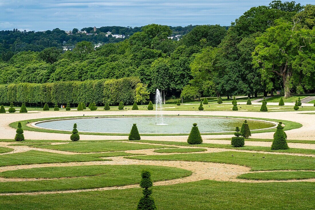 Frankreich, Hauts-de-Seine, Sceaux, Parc de Sceaux, entworfen von Andre Le Notre am Ende des 17.