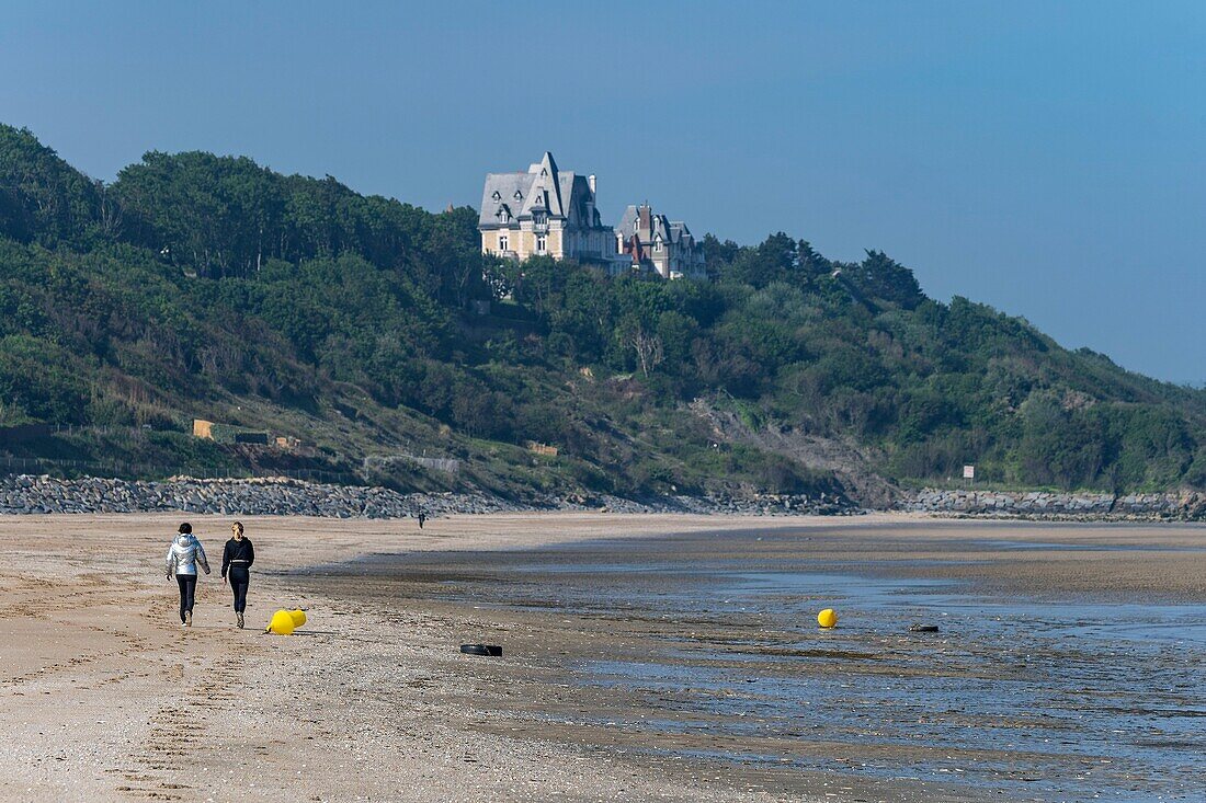 France, Calvados, Benerville sur Mer, Benerville Beach\n