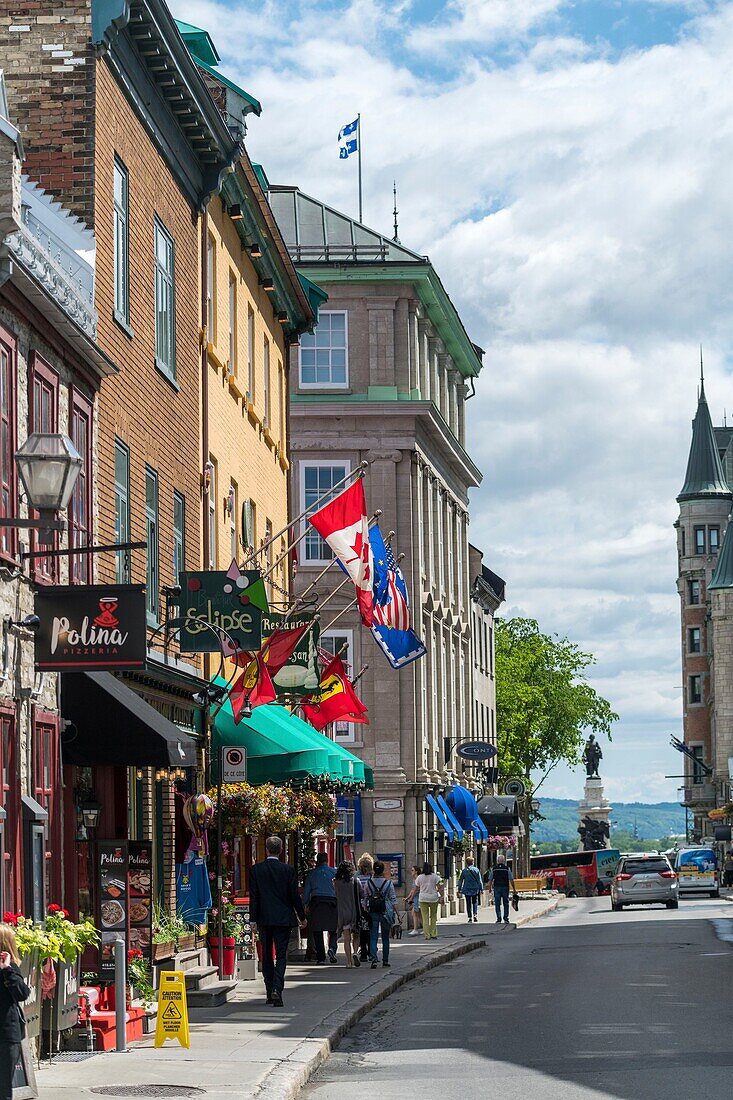 Kanada, Quebec, Quebec-Stadt, Straße St. Louis