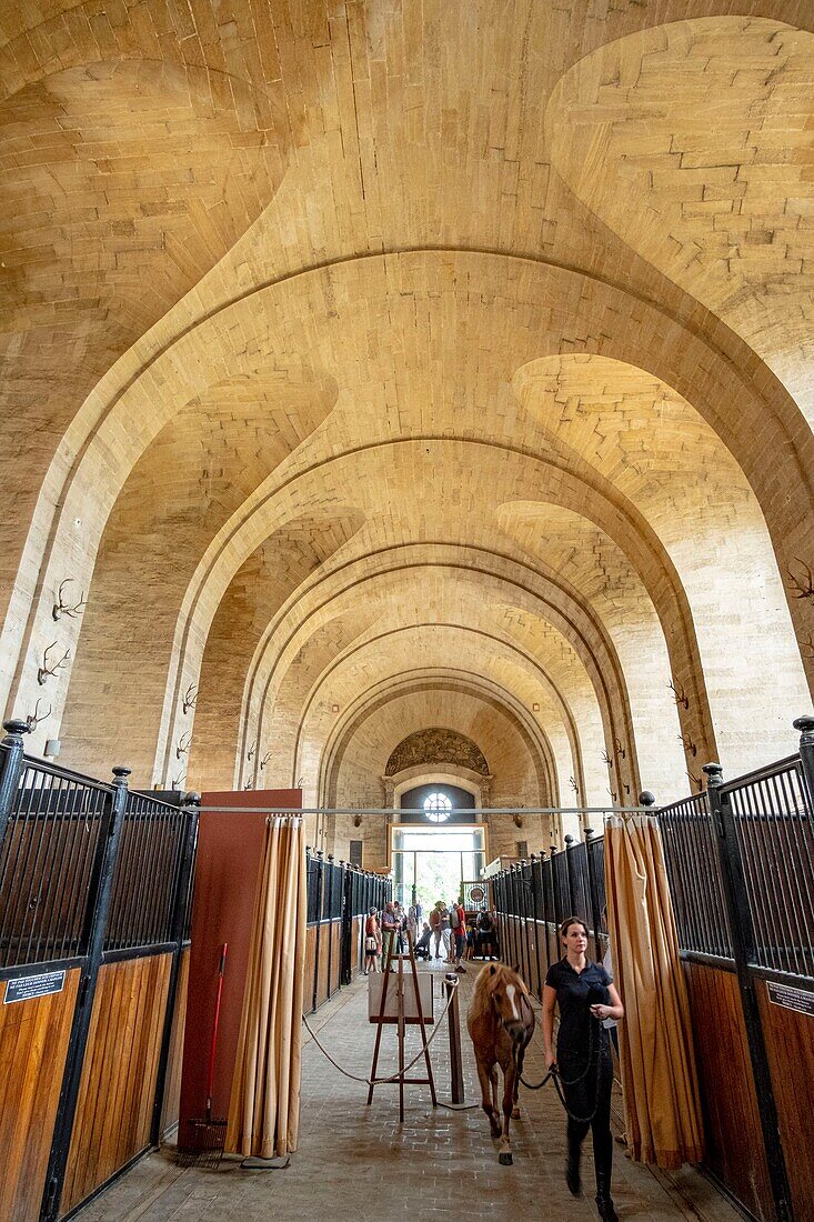 France, Oise, Chantilly, Chantilly Castle, the Great Stables\n