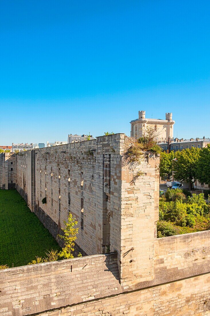 France, Val de Marne, the castle of Vincennes, the ramparts\n