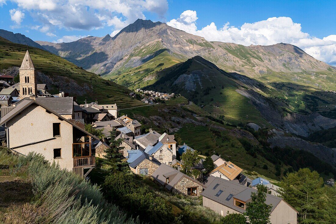 Frankreich, Hautes Alpes, Dorf Villar d'Arène