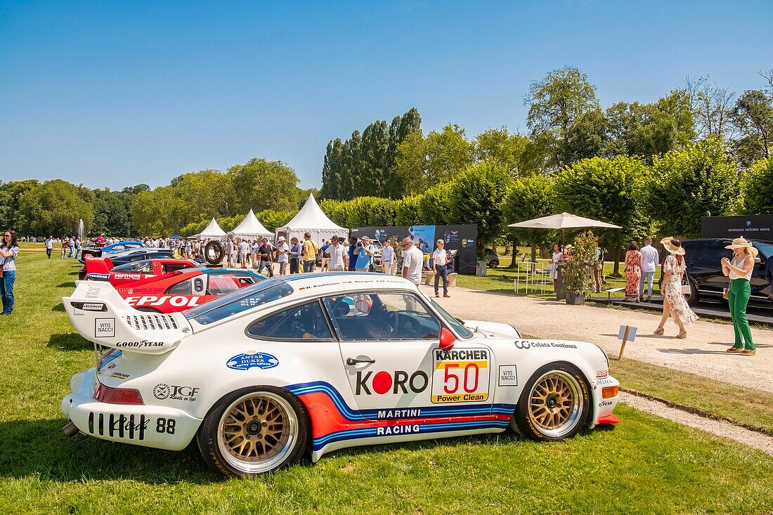 France, Oise, Chantilly, Chateau de Chantilly, 5th edition of Chantilly Arts & Elegance Richard Mille, a day devoted to vintage and collections cars\n