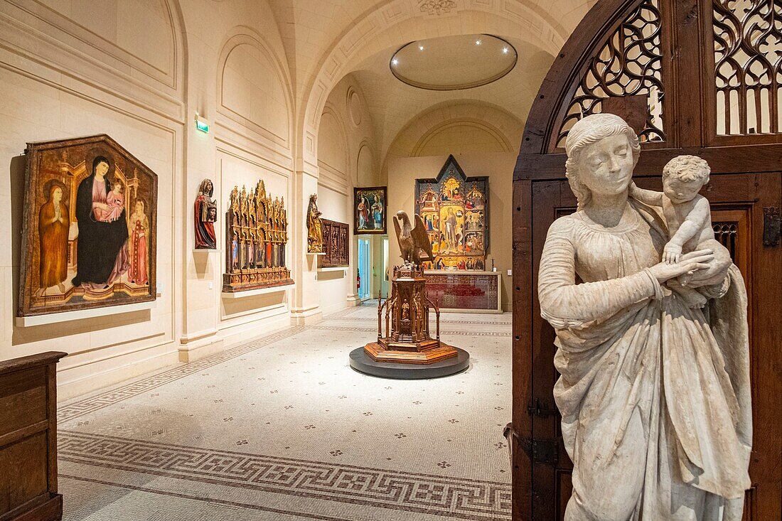 Frankreich, Paris, Museum der dekorativen Künste im Marsan-Pavillon des Louvre-Palastes
