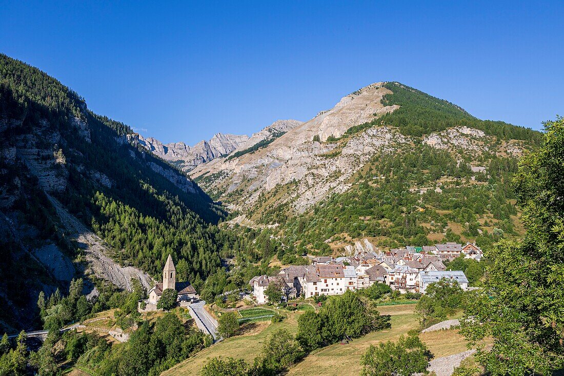 France, Alpes-Maritimes, Mercantour National Park, Tinée valley, Saint-Dalmas-le-Selvage\n