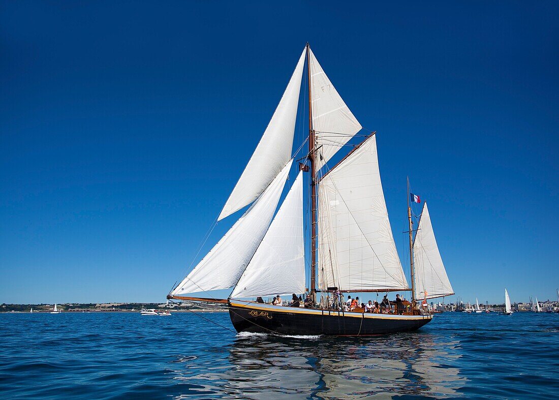 France, Finistère, Brest, LYS NOIR France Brest International Maritime Festival 2016\n