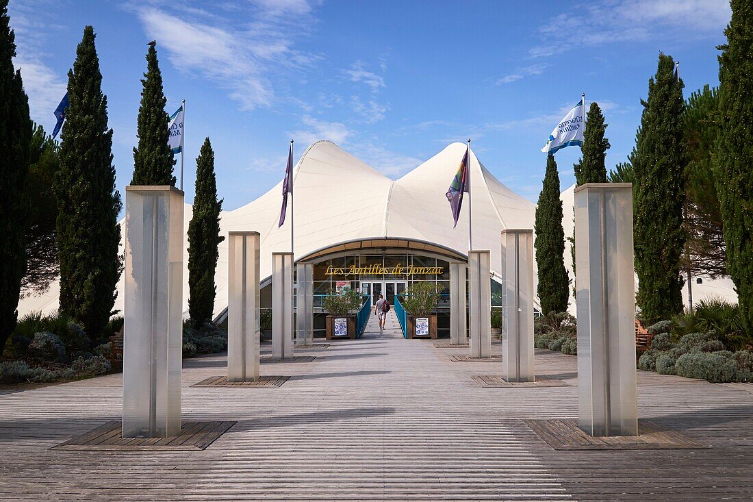 France, Charente Maritime, Jonzac, Les Antilles aquatic center\n