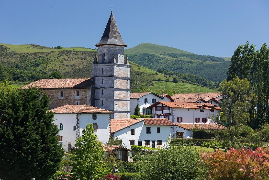 France, Pyrenees Atlantiques, Ainhoa\n