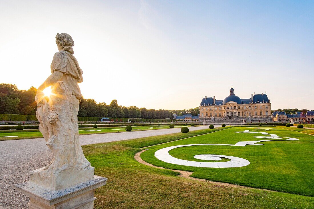 Frankreich, Seine et Marne, Maincy, das Schloss von Vaux le Vicomte