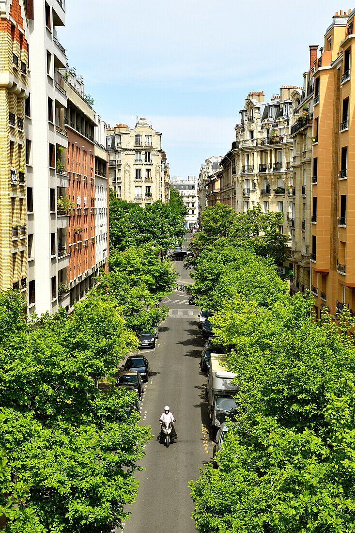 Frankreich, Paris, 12. Arrondissement, Rue Abel