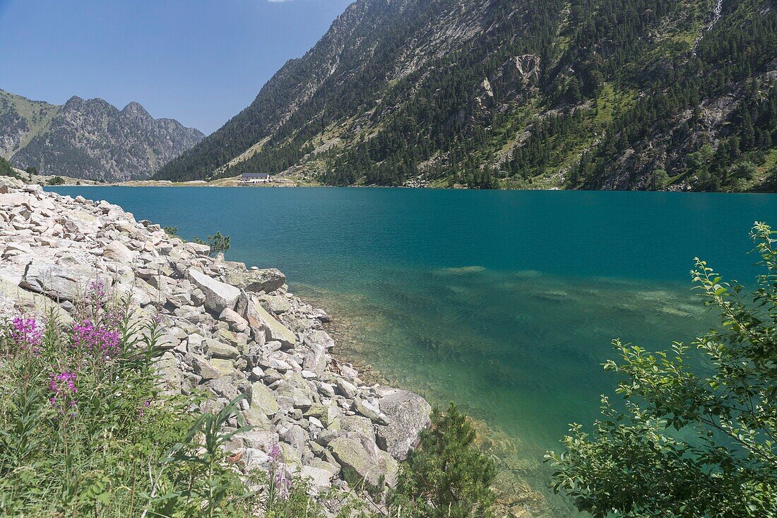 France, Hautes Pyrenees, Cauterets, Gaube lake\n