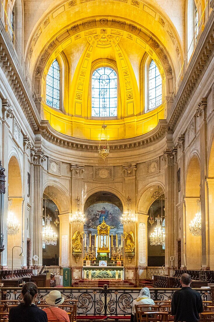 France, Paris, Saint Victor district, the Saint Nicolas du Chardonnet church\n