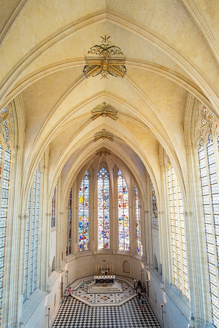 Frankreich, Val de Marne, Vincennes, das Schloss, die Sainte Chapelle