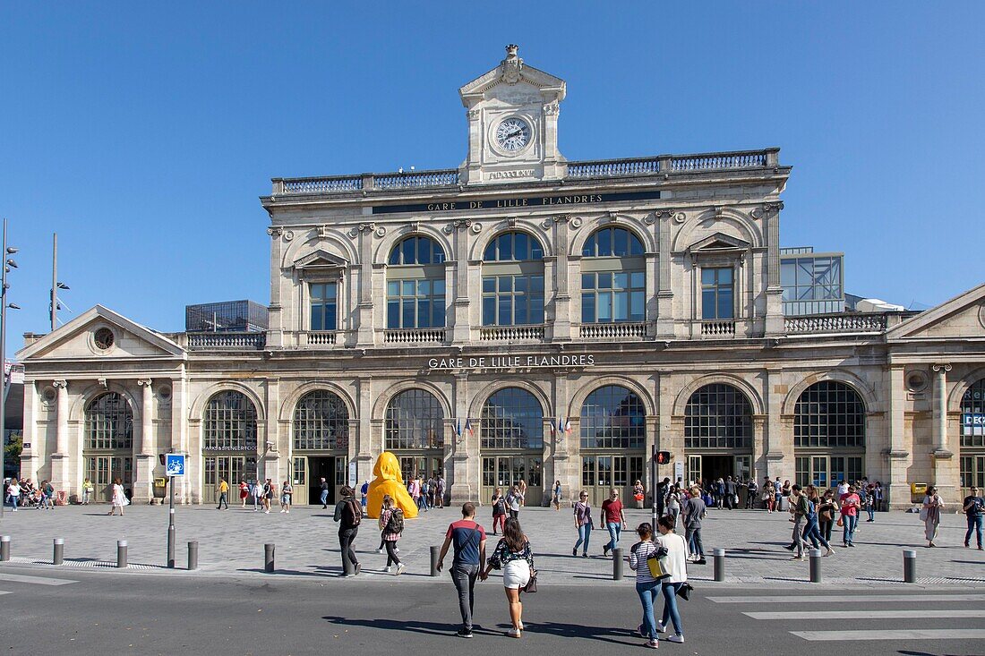 France, Nord, Lille, Lille Flandres station\n