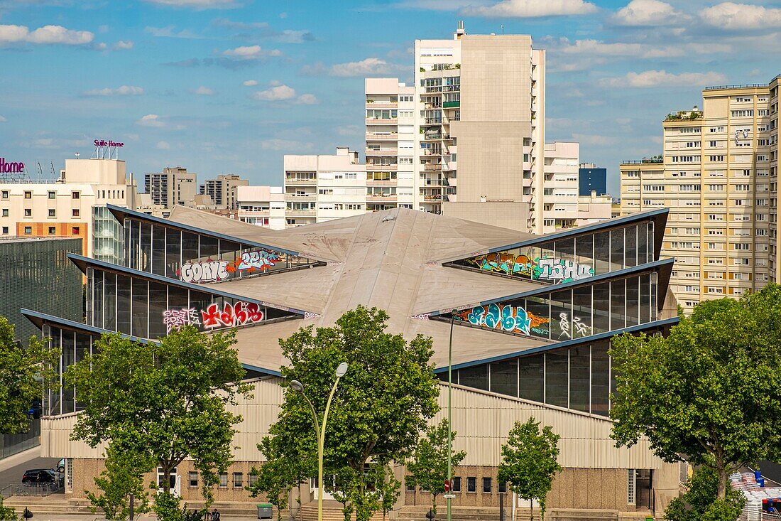 France, Paris, gate of the Villette\n