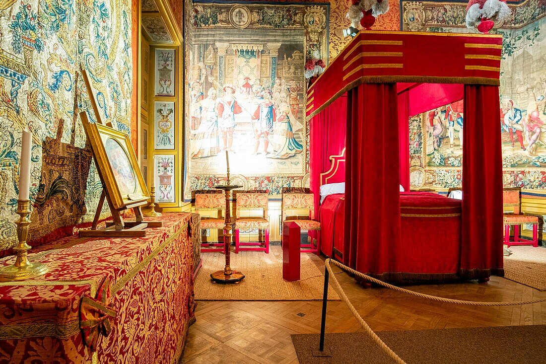 France, Seine et Marne, Maincy, the castle of Vaux le Vicomte, Fouquet's room\n