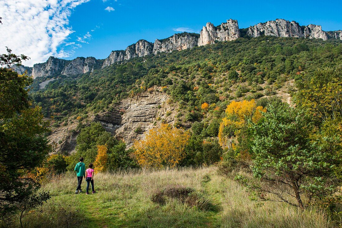 Frankreich, Ardeche, Vallon Pont d'Arc, Tiourre