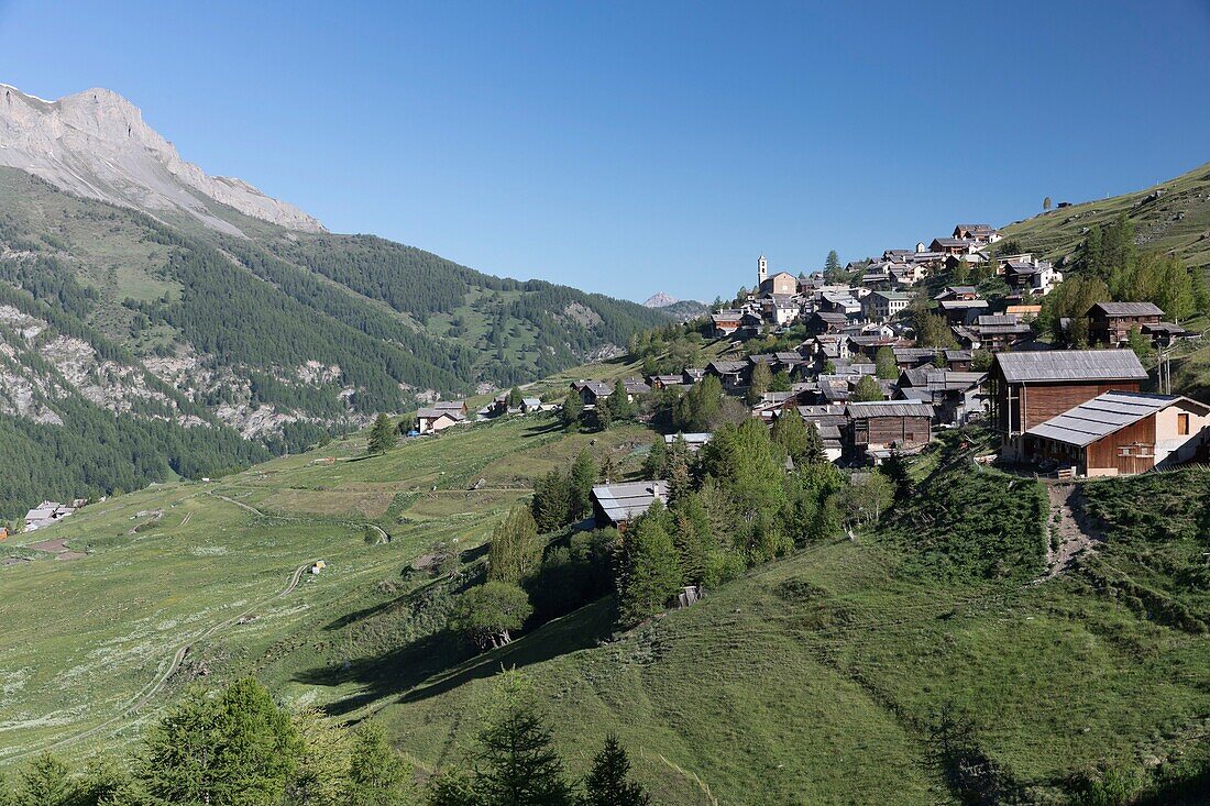 Frankreich, Hautes Alpes, Saint Veran, regionaler Naturpark Queyras