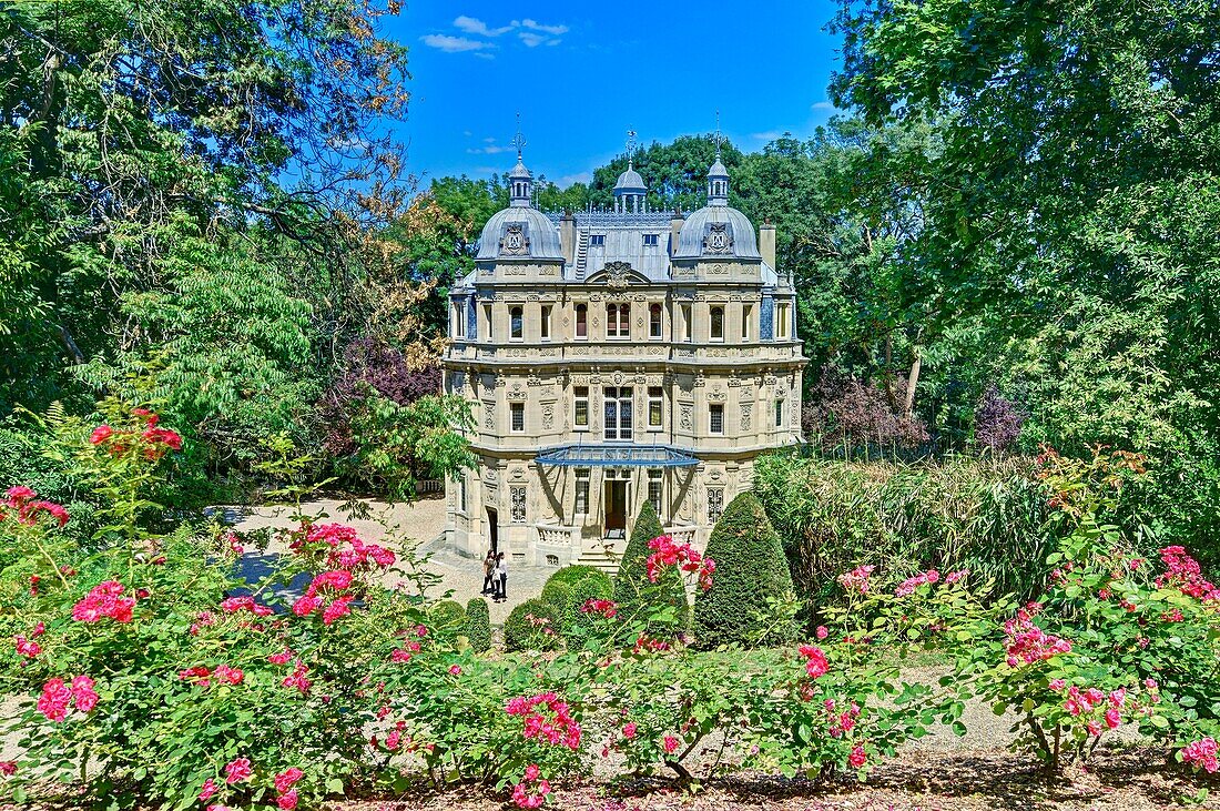 France, Yvelines, Port-Marly, the castle of Monte-Cristo built for alexandre Dumas\n