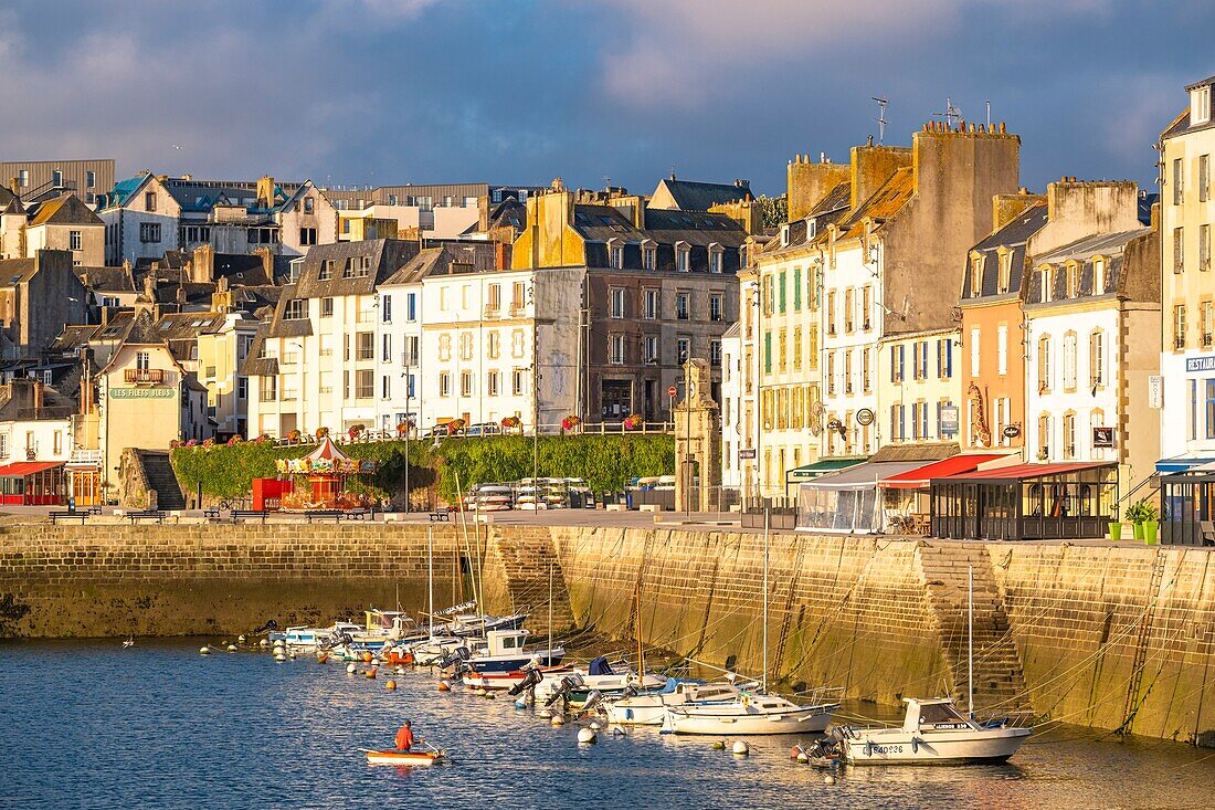 France, Finistere, Douarnenez, Rosmeur Port\n