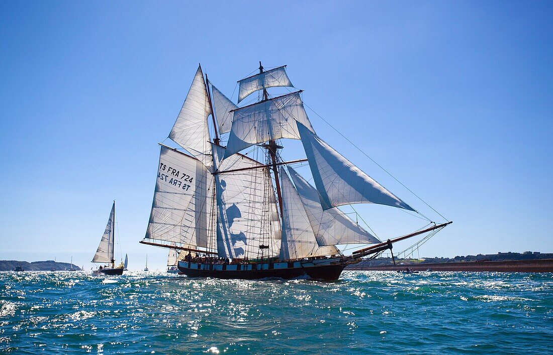 France, Finistère, Brest, LA RECOUVRANCE France Brest International Maritime Festival 2016\n